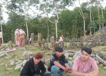 Libur Lebaran, Gunung Padang masih Sepi Pengunjung