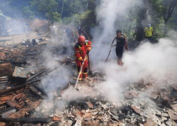Ditinggal Salat Idul Adha, Empat Rumah di Campaka Ludes Terbakar