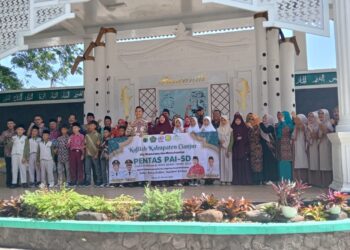 Bupati Lepas Kafilah Pentas PAI SD Tingkat Jawa Barat, Cianjur Targetkan Juara