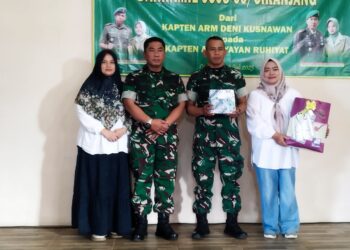 Kapten Deni Kusnawan Pindah ke Cibinong, Danramil Ciranjang Dijabat Kapten Yayan Ruhiyat