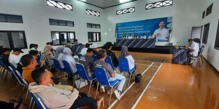 KONI Cianjur Dibekali Pengetahuan di Bimtek Porprov