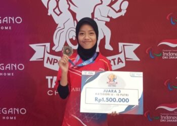 Bikin Bangga! Petenis Meja Asal Cianjur Juara di Tingkat Nasional
