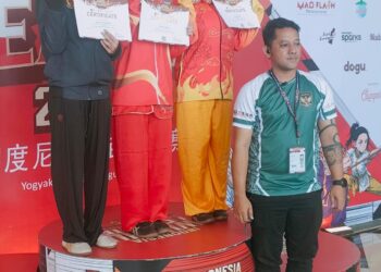 Atlet Wushu Cianjur Borong Medali pada Event Turnamen IWL 2025 di Yogyakarta