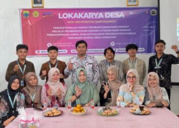 KKN Mahasiswa Unsur di Desa Songgom Gelar Lokakarya, Suguhkan Pencapaian Pengabdian kepada Masyarakat