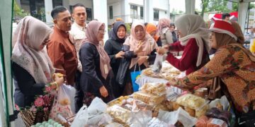 Tekan Inflasi dan Stabilkan Harga, Kejari Cianjur Gelar Pasar Murah dan Bazar UMKM