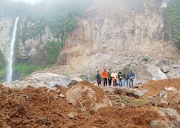BPBD Cianjur Imbau Wisatawan Waspada saat Berkunjung ke Curug Ngebul Pascalongsor