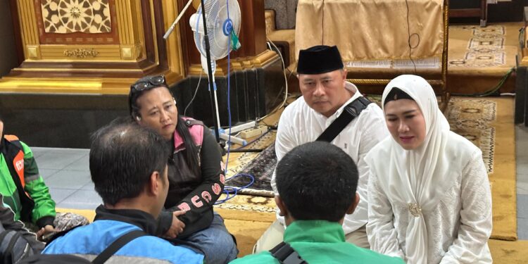 Ketua DPRD Cianjur Apresiasi Para Ojol di Gelaran Do’a Bersama