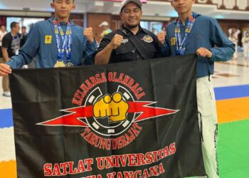 Dua Mahasiswa Unsur Cianjur Raih Medali Cabor Tarung Derajat pada Ajang Pomnas di Solo