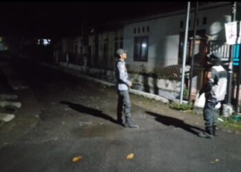 PJU Dicuri, Jalan di Desa Sukamulya Gelap Gulita