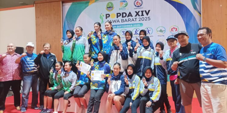 Raih 5 Medali, Kontingen Pelajar Harumkan Nama Cianjur pada Ajang Popda 2025