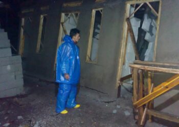 Hujan Berturut-turut Picu Pergerakan Tanah, Empat Rumah di Pagelaran Rusak