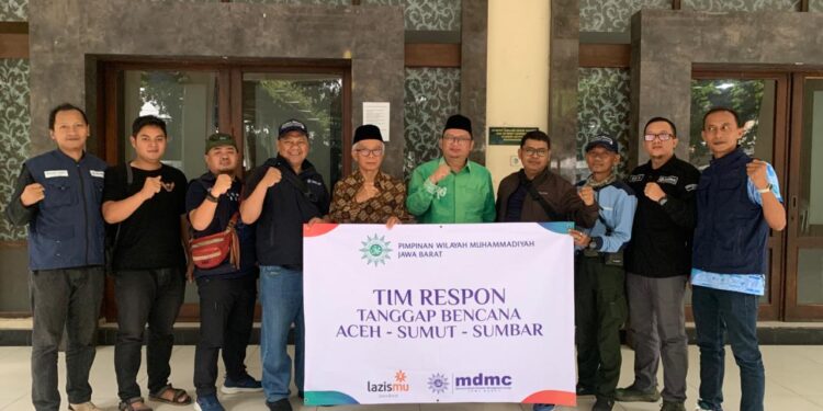 MDMC Cianjur Kirim Relawan ke Daerah Bencana di Aceh