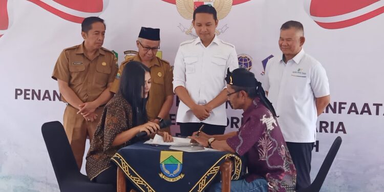Puluhan Warga Cianjur jadi Subjek Reforma Agraria, Tandatangani Perjanjian Bersama