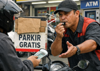 Warga Cianjur Keluhkan Parkir Liar di Minimarket hingga Kantor Pemerintah