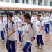 Pelajar SMPN 4 Cianjur Memulai Hari Pertama Masuk Sekolah, Diawali Senam Bersama dan Upacara Bendera