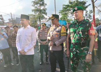 Ribuan Personil Gabungan Jaga Arus Mudik dan Perayaan Idul Fitri di Cianjur