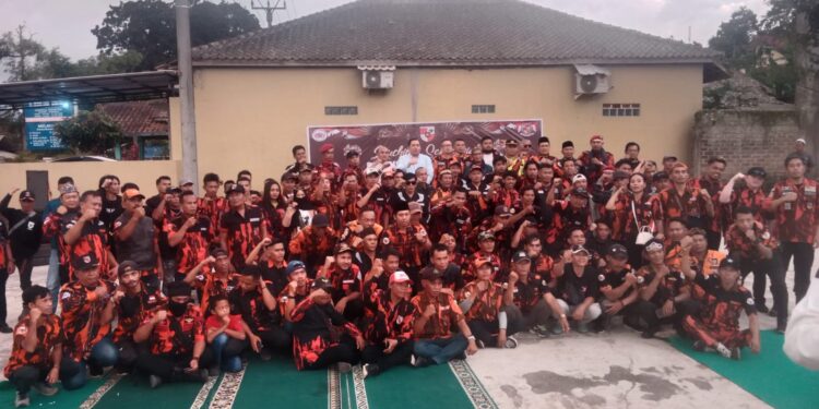 Anggota DPRD Cianjur Resmikan Sekretariat Pemuda Pancasila PAC Cibeber