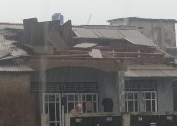 Sembilan Rumah Warga di Limbangansari Rusak Diterjang Puting Beliung