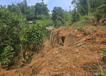 Jalan Menuju Situs Gunung Padang Tertutup Longsor Sepanjang 50 Meter, Alat Berat Dikerahkan Evakuasi Material