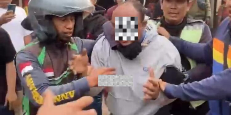 Tertangkap di Bojongpicung, Pelaku Curanmor di Ciranjang Babak Belur Dihakimi Warga