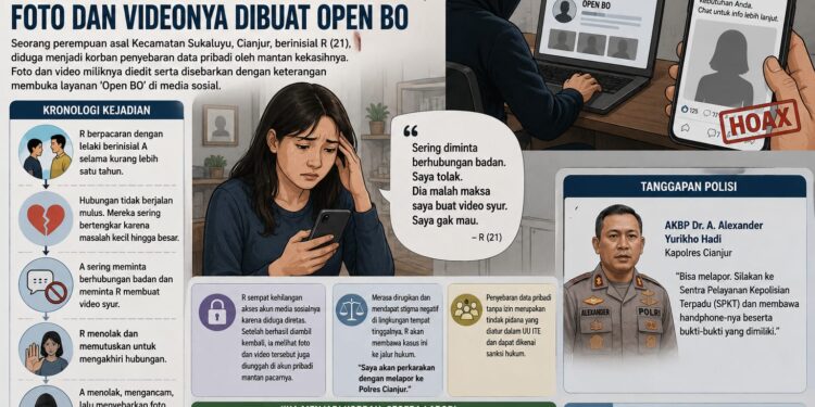 Perempuan Asal Sukaluyu Diduga jadi Korban Pelecehan Mantan Pacar, Foto dan Videonya Dibuat Open BO