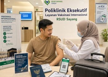 Mau ke Luar Negeri?, Yuk Vaksinasi Internasional Dulu di RSUD Sayang