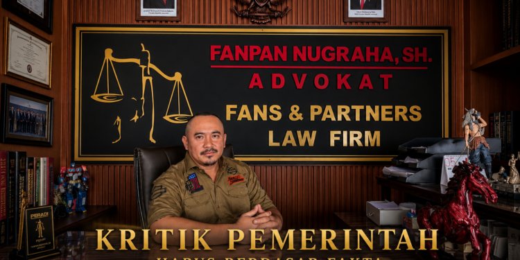 Fanpan Nugraha: Kritik ke Pemerintahan Harus Disertai Fakta dan Data!
