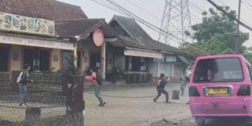 Tawuran Pelajar di Cugenang Terekam Video Warga, Polisi Selidiki Kejadiannya