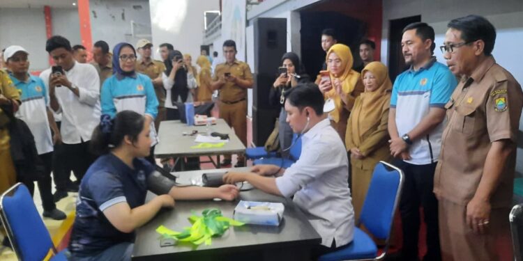 Bupati Cianjur Buka Kegiatan Tes Kesehatan dan Fisik Atlet yang Akan Berlaga pada Porprov Jabar