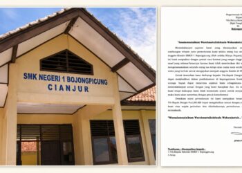 Orangtua Murid Kirim Surat Dorong Kepengurusan Komite SMKN 1 Bojongpicung Diperbaharui