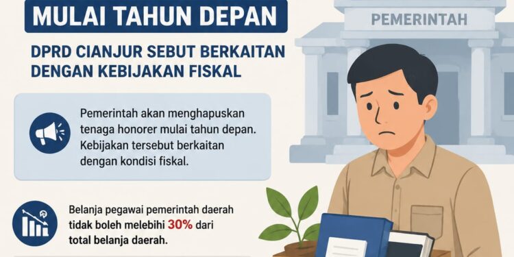 Pemerintah Hapus Tenaga Honorer Mulai Tahun Depan, DPRD Cianjur Sebut Berkaitan dengan Kebijakan Fiskal
