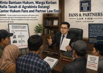 Minta Bantuan Hukum, Warga Korban Mafia Tanah di Agrabinta Datangi Kantor Hukum Fans and Partner Law Firm