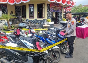 Polisi Tangkap Spesialis Curanmor, Amankan 23 Unit Sepeda Motor