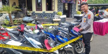 Polisi Tangkap Spesialis Curanmor, Amankan 23 Unit Sepeda Motor