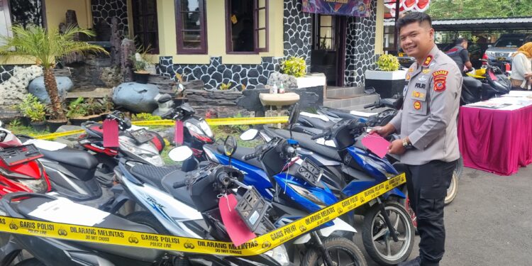 Polisi Tangkap Spesialis Curanmor, Amankan 23 Unit Sepeda Motor