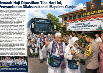 Jemaah Haji Dipastikan Tiba Hari Ini, Penyambutan Dilaksanakan di Mapolres Cianjur