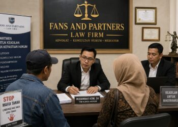 Kantor Hukum Fans and Partners Law Firm Kembali Kedatangan Korban Mafia Tanah yang Minta Bantuan Hukum