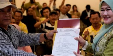 Jelang Musda, Mayoritas Pengurus Kecamatan Partai Golkar Cianjur Deklarasikan Dukungan kepada Metty Triantika