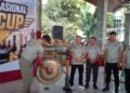 TURNAMEN CATUR: Dandim 0608 Cianjur, Letkol Inf Bistok Barry Simarmata, membuka turnamen catur nasional Dandim Cup 2026. (Dok/Istimewa)