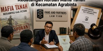 Lagi, Kantor Hukum Fans dan Partners Law Firm Kedatangan Korban Mafia Tanah di Kecamatan Agrabinta