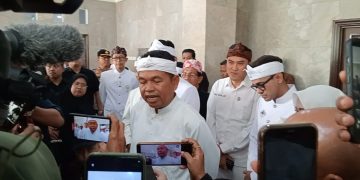 Hari Jadi Cianjur Dihadiahi Pembangunan Jalan, KDM Sebut Cikadu Kondisinya Paling Berat