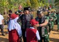 Desa Mekarmukti jadi Lokasi Program TMMD ke-129, TNI Bangun Jalan Beton
