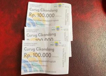 Pengunjung Keluhkan Harga Tiket Masuk ke Curug Cikondang, Disbudpar Cianjur Minta Pengelola Kaji Ulang