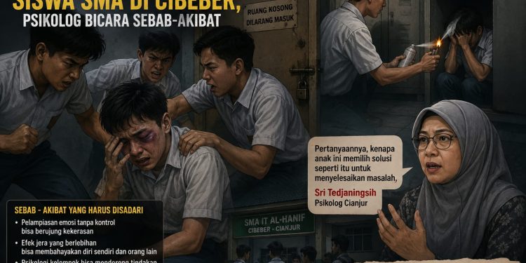 Dugaan Perundungan Siswa SMA di Cibeber, Psikolog Bicara Sebab-Akibat