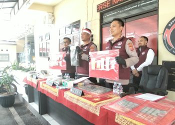 Kurun Sebulan, Satnarkoba Polres Cianjur Ungkap 22 Kasus, Amankan 29 Tersangka
