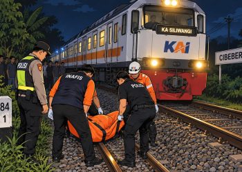 Warga Cibeber Tewas Tertemper KA Siliwangi