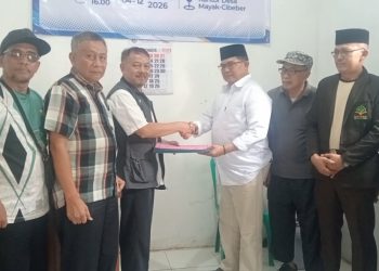 Purnawirawan TNI Daftarkan Diri pada Pilkades Serentak Digital di Desa Mayak