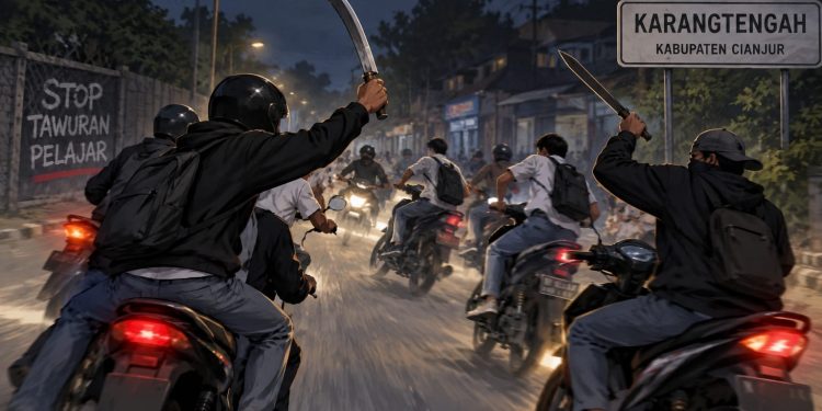 Polisi Selidiki Aksi Tawuran Antarpelajar di Karangtengah