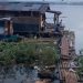 Air Waduk Cirata Menyusut, Pembudidaya Ikan Kolam Jaring Apung Terpaksa Panen Lebih Awal