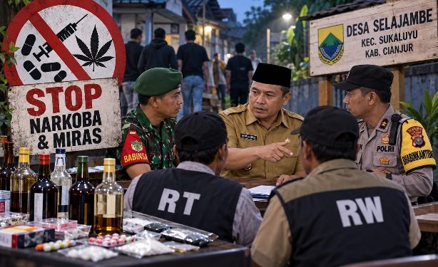 Pemerintah Desa Selajambe Perketat Pengawasan Peredaran dan Penyalahgunaan Narkoba